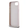 Guess PU Fixed Glitter 4G Metal Logo tok Apple iPhone 16e/17e készülékhez – Rózsaszín