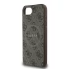 Guess PU Leather 4G Colored Ring MagSafe tok Apple iPhone 16e/17e készülékhez – Barna