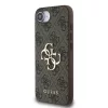Guess PU 4G Metal Logo tok Apple iPhone 16e/17e készülékhez – Barna