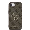 Guess PU 4G Metal Logo tok Apple iPhone 16e/17e készülékhez – Barna
