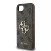 Guess PU 4G Metal Logo tok Apple iPhone 16e/17e készülékhez – Barna