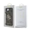 Guess PU 4G Metal Logo tok Apple iPhone 16e/17e készülékhez – Barna