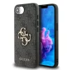 Guess PU 4G Metal Logo iPhone 16e/17e tok – Szürke