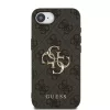 Guess PU 4G Metal Logo iPhone 16e/17e tok – Szürke