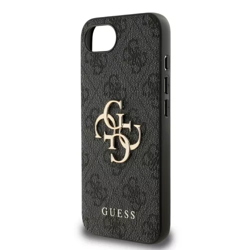 Guess PU 4G Metal Logo iPhone 16e/17e tok – Szürke