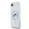 Karl Lagerfeld IML K&CH Heads Metal Frame MagSafe tok Apple iPhone 16e / 17e készülékhez – Átlátszó