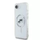 Karl Lagerfeld IML K&CH Heads Metal Frame MagSafe tok Apple iPhone 16e / 17e készülékhez – Átlátszó