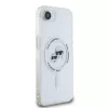Karl Lagerfeld IML K&CH Heads Metal Frame MagSafe tok Apple iPhone 16e / 17e készülékhez – Átlátszó