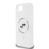 Karl Lagerfeld IML K&CH Heads Metal Frame MagSafe tok Apple iPhone 16e / 17e készülékhez – Átlátszó