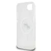Karl Lagerfeld IML K&CH Heads Metal Frame MagSafe tok Apple iPhone 16e / 17e készülékhez – Átlátszó