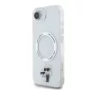 Karl Lagerfeld IML Karl and Choupette MagSafe tok Apple iPhone 16e / 17e készülékhez – Átlátszó