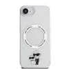 Karl Lagerfeld IML Karl and Choupette MagSafe tok Apple iPhone 16e / 17e készülékhez – Átlátszó