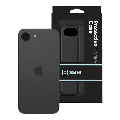 OBAL:ME SmoothTouch tok, Apple iPhone 16e / 17e - Black