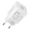 OBAL:ME GaN Fali Töltő USB-A + USB-C 36W - fehér
