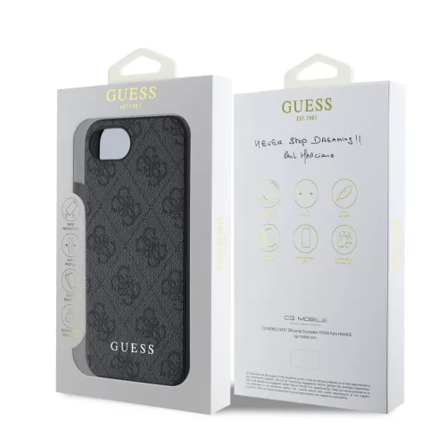 Guess 4G Charm iPhone 16e/17e tok – szürke