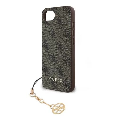 Guess 4G Charm iPhone 16e/17e tok – Barna (Tone on Tone)