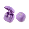 Guess 4G Logo Mini TWS Wireless Earphones Purple - lila