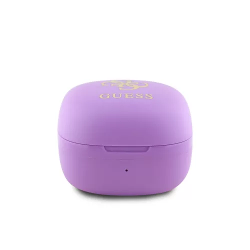 Guess 4G Logo Mini TWS Wireless Earphones Purple - lila