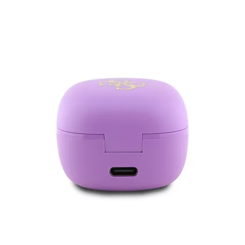 Guess 4G Logo Mini TWS Wireless Earphones Purple - lila