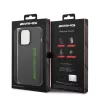 AMG Liquid Silicone Green Logo iPhone 14 Pro tok – Szürke