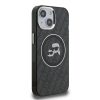 Karl Lagerfeld IML K&CH Heads Repeated Logo MagSafe tok, iPhone 16 Pro - fekete