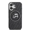 Karl Lagerfeld IML K&CH Heads Repeated Logo MagSafe tok, iPhone 16 - fekete -