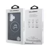 Karl Lagerfeld IML K&CH Heads Repeated Logo MagSafe tok, iPhone 16 - fekete -