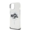 Karl Lagerfeld IML Glitter Karl and Choupette Sketch MagSafe tok, iPhone 16 Pro Transparent