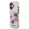 Karl Lagerfeld IML Multi K&CH Heads tok, iPhone 17 - rózsaszín