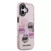 Karl Lagerfeld IML Multi K&CH Heads tok, iPhone 17 - rózsaszín
