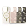 Guess PC/TPU Electroplated Stand Camera Frame MagSafe tok Apple iPhone 16 Pro készülékhez – rózsaszín