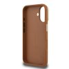 Guess PU Grained 4G Logo Stand Camera Frame tok, iPhone 16 - barna