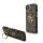 Guess PU 4G Metal Logo Stand Camera Frame tok, iPhone 15 Pro - barna