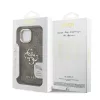 Guess PU 4G Metal Logo Stand Camera Frame tok, iPhone 15 Pro Max - barna