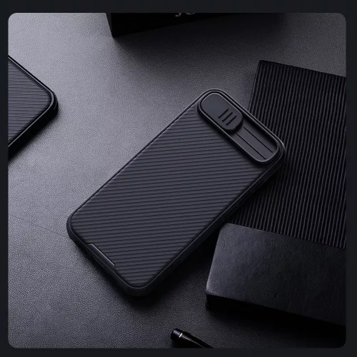 Nillkin CamShield PRO tok Apple iPhone 17e/16e készülékhez – Fekete