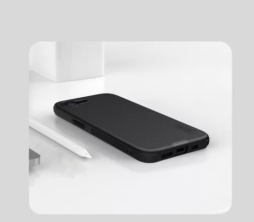 Nillkin Super Frosted PRO Magnetic tok, Apple iPhone 16e / 17e - Black