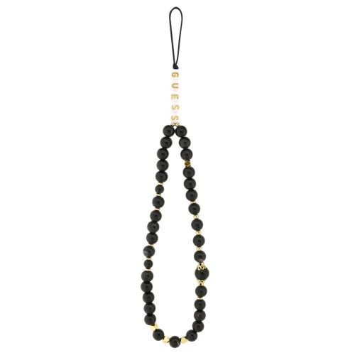 Guess PU Leather 4G Colored Ring Strap MagSafe tok, iPhone 16 Pro - fekete