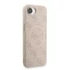 Guess PU Leather 4G Colored Ring Strap MagSafe tok Apple iPhone 16e/17e készülékhez – Rózsaszín