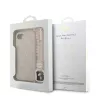 Guess PU Leather 4G Colored Ring Strap MagSafe tok Apple iPhone 16e/17e készülékhez – Rózsaszín