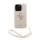 Guess PU 4G Metal Logo Strap tok Apple iPhone 16 Pro Max készülékhez – rózsaszín
