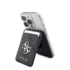 Guess 4G Metal Logo MagSafe kártyatartó állvánnyal – fekete