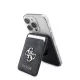 Guess 4G Metal Logo MagSafe kártyatartó állvánnyal – fekete