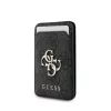 Guess 4G Metal Logo MagSafe kártyatartó állvánnyal – fekete