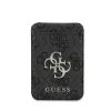 Guess 4G Metal Logo MagSafe kártyatartó állvánnyal – fekete