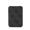 Guess 4G Metal Logo MagSafe kártyatartó állvánnyal – fekete