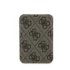 Guess 4G Metal Logo MagSafe kártyatartó állvánnyal – barna