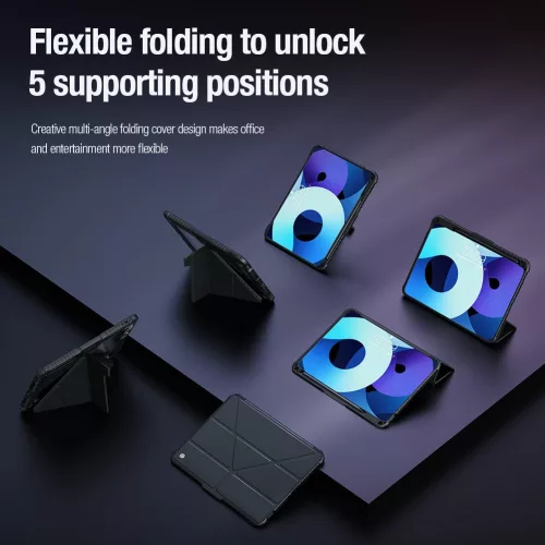 Nillkin Bumper PRO Protective Stand Multi-angle tok – Apple iPad Pro 11 2024 Sapphire – kék