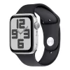  OBAL:ME Apple Watch 42-49mm szilikon szíj, M-L - fekete