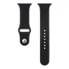  OBAL:ME Apple Watch 42-49mm szilikon szíj, M-L - fekete