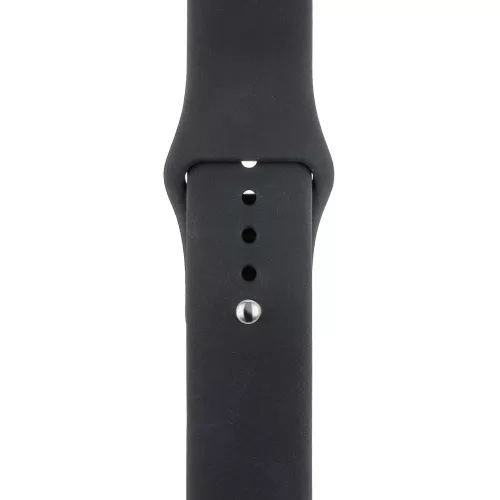  OBAL:ME Apple Watch 42-49mm szilikon szíj, M-L - fekete